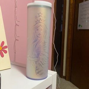 Starbucks 50th Anniversary Mermaid Tumbler-Plastic